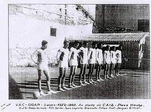 VOLLEY stade du CAID VAC 1959 60